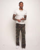 ALBUS FLARED CAMO CARGO PANTS - video with sound